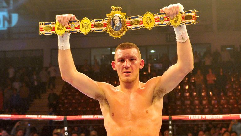 Liam Williams won the vacant British super-welterweight title in 2015