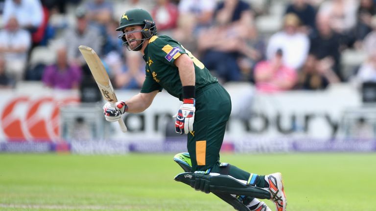 Dan Christian continued his fine form for Nottinghamshire in this year's Vitality Blast