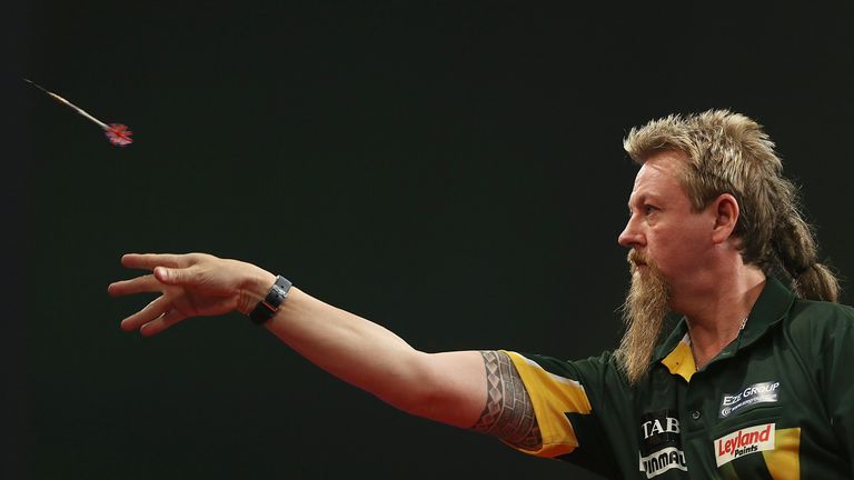 Taylor had earlier knocked out home favorite Simon Whitlock in the semi-finals (Lawrence Lustig/PDC)