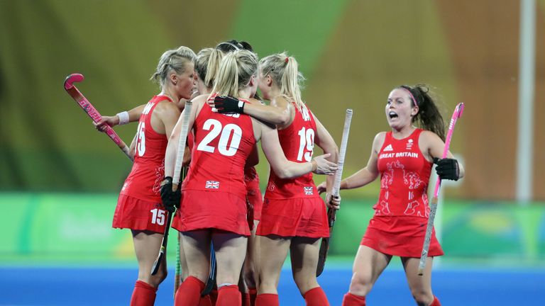 Danson was part of Great Britain's gold medal winning squad a the Rio Olympics