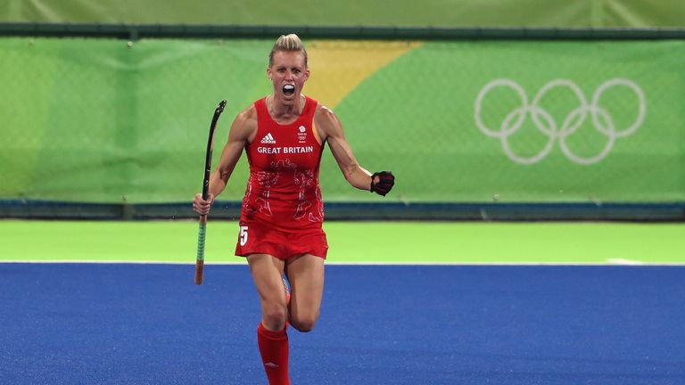 Alex Danson was one of the heroes of Britain's triumphant team