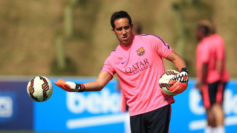 Claudio Bravo's arrival makes Hart third choice at City