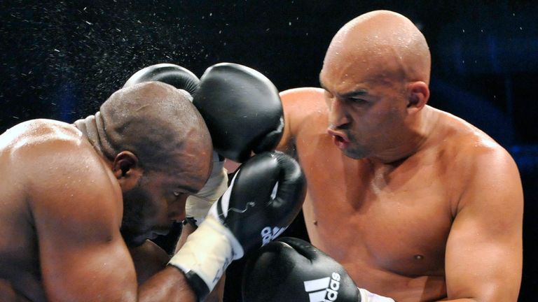 Fres Oquendo (right) has been out of action for two years