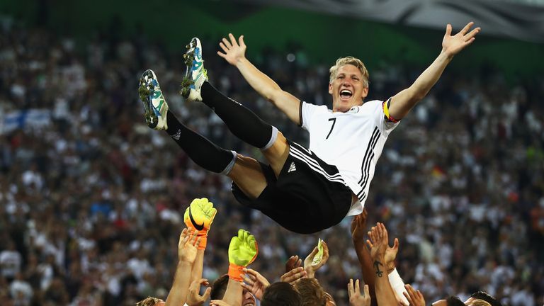 Schweinsteiger has retired from international duty with Germany