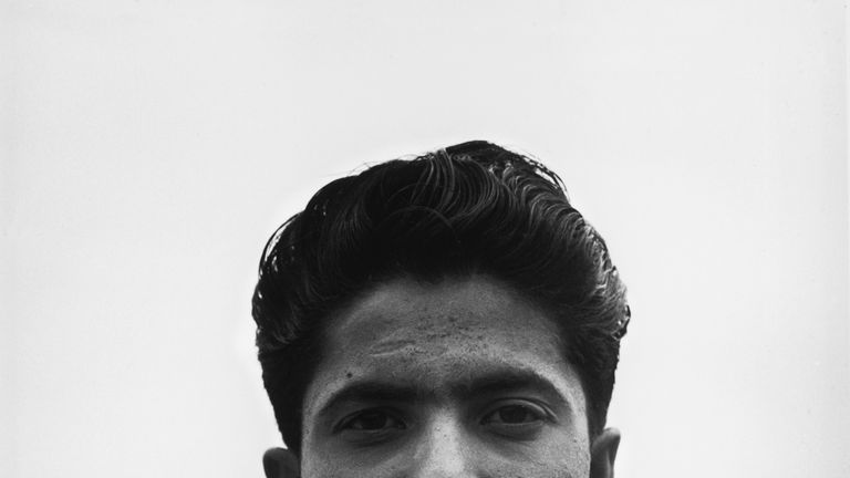 Former Pakistan captain Hanif Mohammad, pictured in May 1954