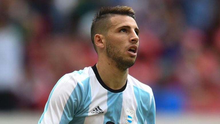 Jonathan Calleri made his debut for the Hammers in Romania