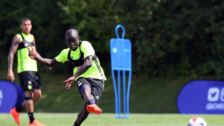 Kante has impressed Conte since reporting for pre-season training