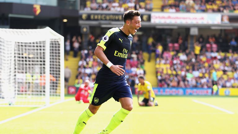 Mesut Ozil has helped persuade Mustafi to join the Gunners