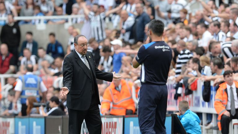 Rafael Benitez has seen his Newcastle side suffer back-to-back defeats