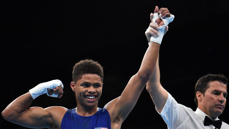 Shakur Stevenson is guaranteed at least a bronze medal