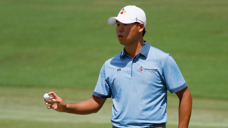  Si Woo Kim eased to a maiden PGA Tour title