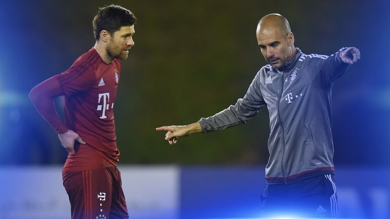 The use of Xabi Alonso in a defensive role highlighted Guardiola's philosophy