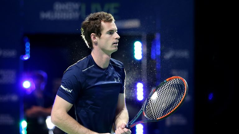 Top seed Andy Murray opens his account on Tuesday
