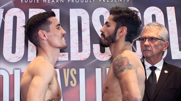 Anthony Crolla and Jorge Linares both made weight