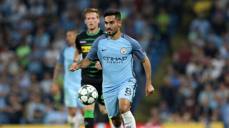 Ilkay Gundogan enjoyed a good debut for Manchester City