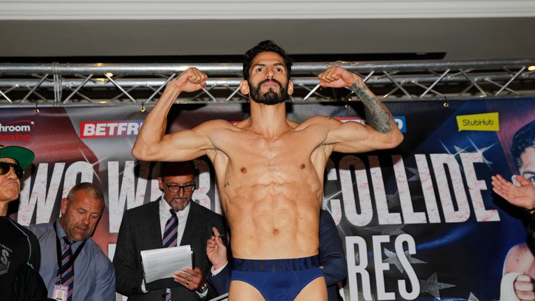 Jorge Linares weighed in lighter than Anthony Crolla