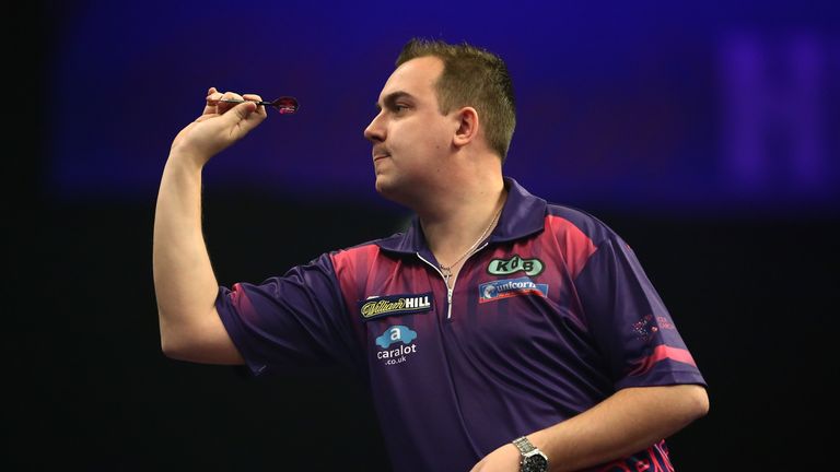 Kim Huybrechts reached the last-16 at this year's World Darts Championship