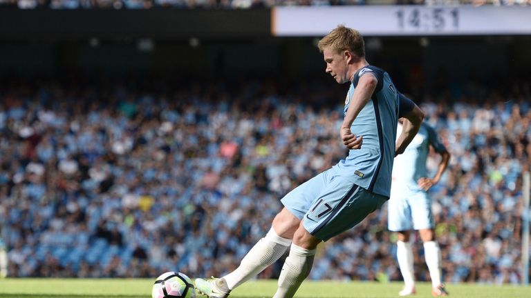 Resultado de imagen para Kevin De Bruyne asistencia 