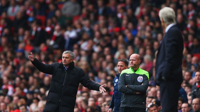 Mourinho says he had a "civilised dinner" with Wenger recently