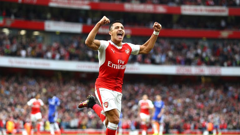 Alexis Sanchez has 20 months left on his contract
