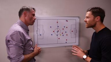 Jamie Carragher and Xabi Alonso go through Pep and Jose's tactics