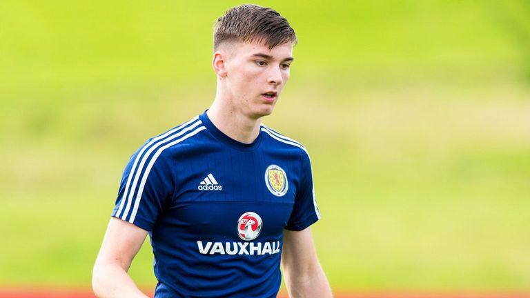 Tierney made his Scotland debut in a friendly against Denmark in 2016