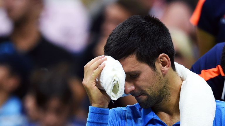 Djokovic withdrew from the Beijing Open with an elbow injury