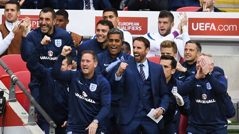 Gareth Southgate will take charge of his second game as England interim manager this week