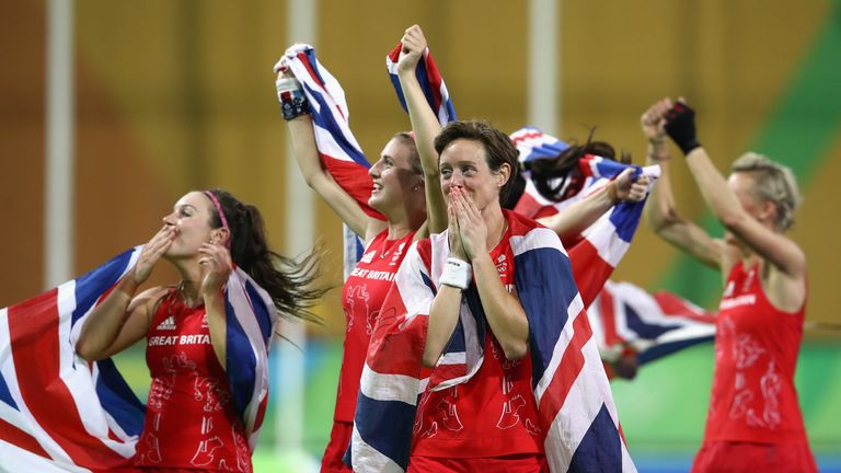 Hannah Macleod won gold with Team GB at the Rio Olympics