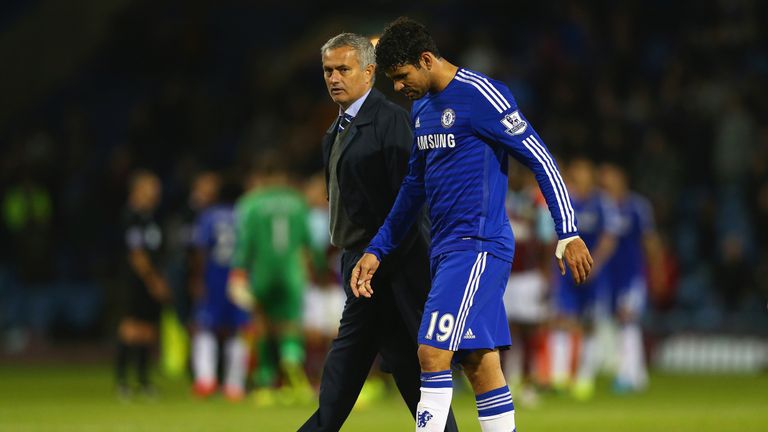 Costa worked under Jose Mourinho at Chelsea