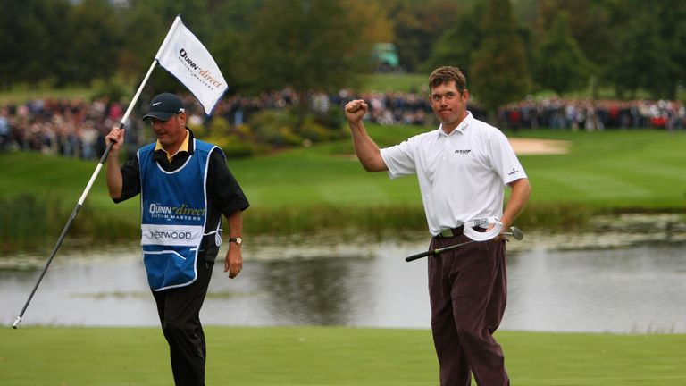 Westwood won the British Masters at The Belfry in 2007