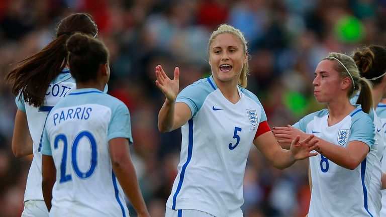 Steph Houghton joined Manchester City in 2014