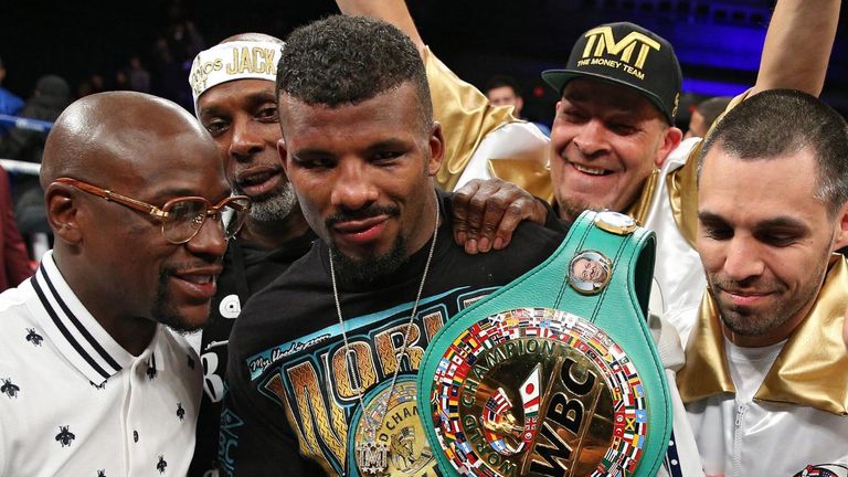 WBC world champion Badou Jack is promoted by Floyd Mayweather
