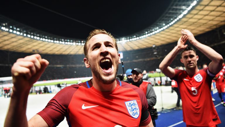 England beat Germany in their last meeting in Berlin