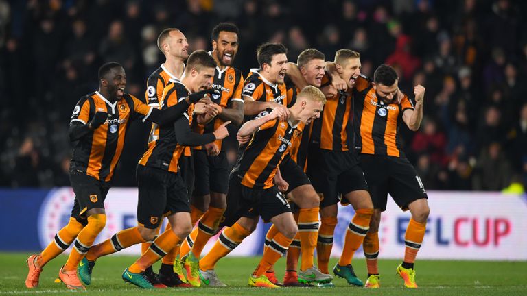 Hull are through to the semi-finals of the EFL Cup for the first time