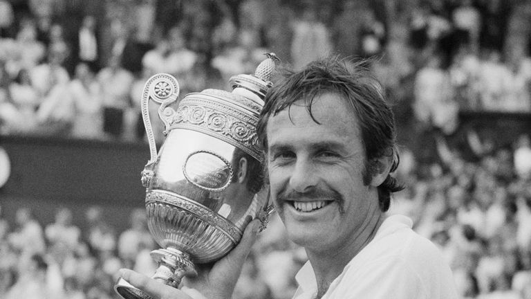 Newcombe won Wimbledon three-times