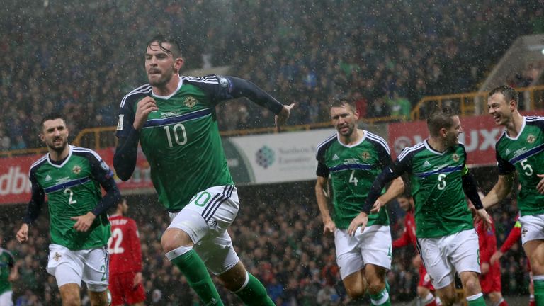 Northern Ireland beat Azerbaijan 4-0 in November and travel for the return fixture on Saturday 