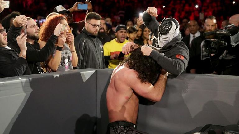Survivor Series 2016; myth vs beast, blue vs red