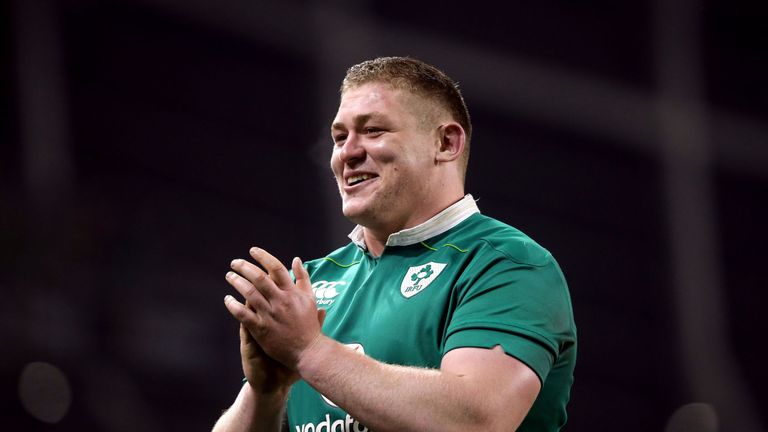 Tadhg Furlong is making good progress in his recovery from a hamstring injury