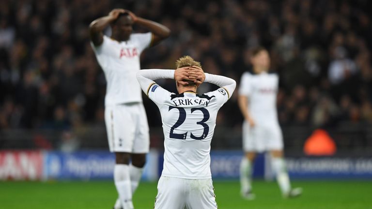 Christian Eriksen endured a difficult start to the season for Tottenham
