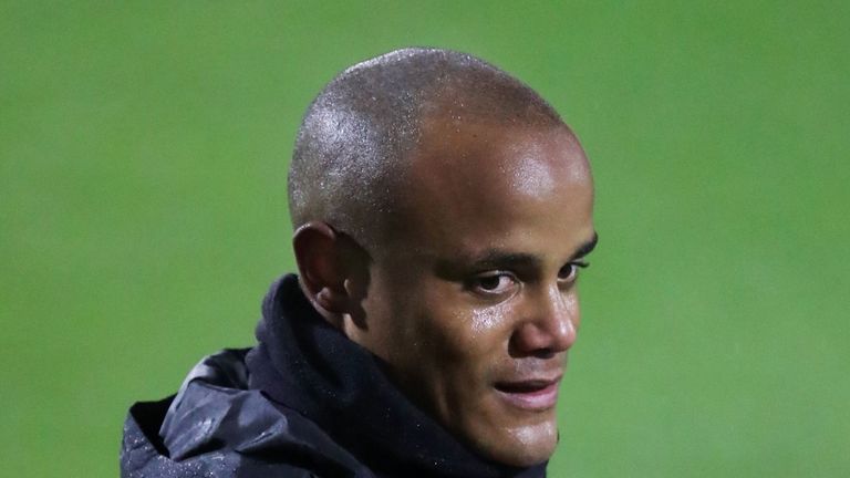 Kompany did not travel with the rest of the City squad to face Borussia Monchengladbach in the Champions League