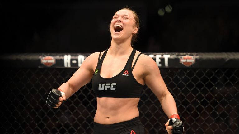 Ronda Rousey was the first Olympian to become an outright UFC champion
