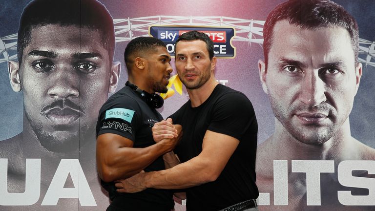 Wladimir Klitschko is not intimidated by Anthony Joshua's impressive physique ahead of Wembley fight on April 29, live on Sky Sports Box Office