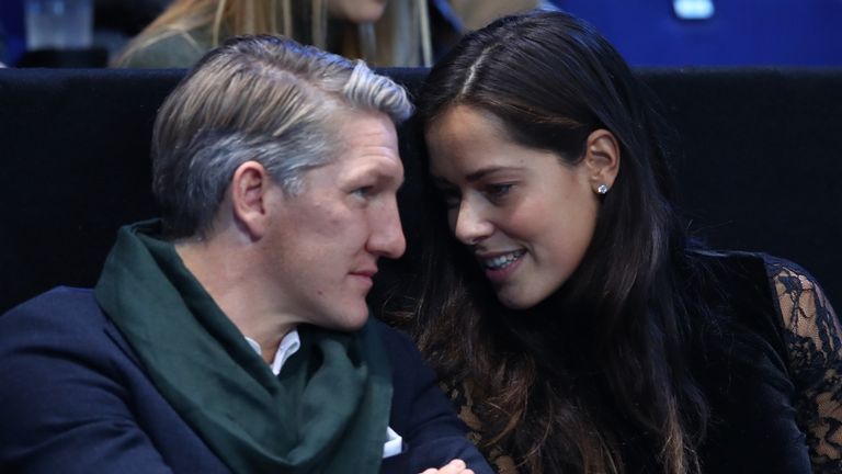 Ivanovic and Manchester United midfielder Bastian Schweinsteiger were married in July
