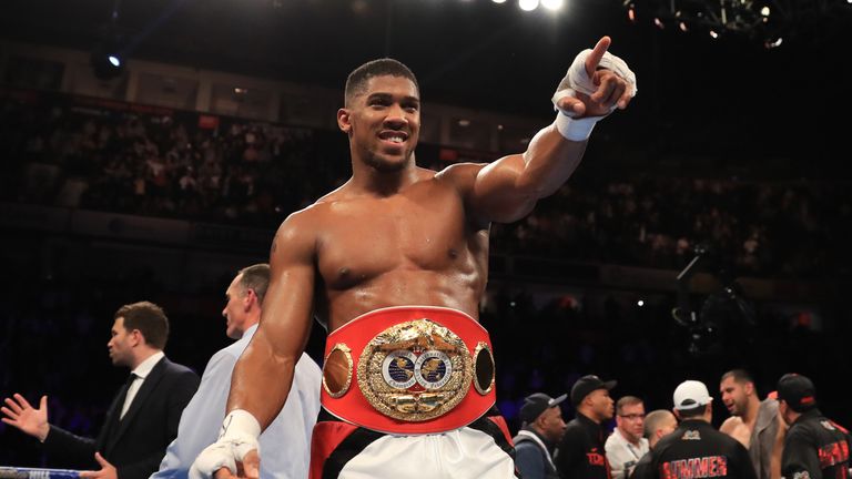 Anthony Joshua says a future fight with Wilder is inevitable if he defeats Wladimir Klitschko