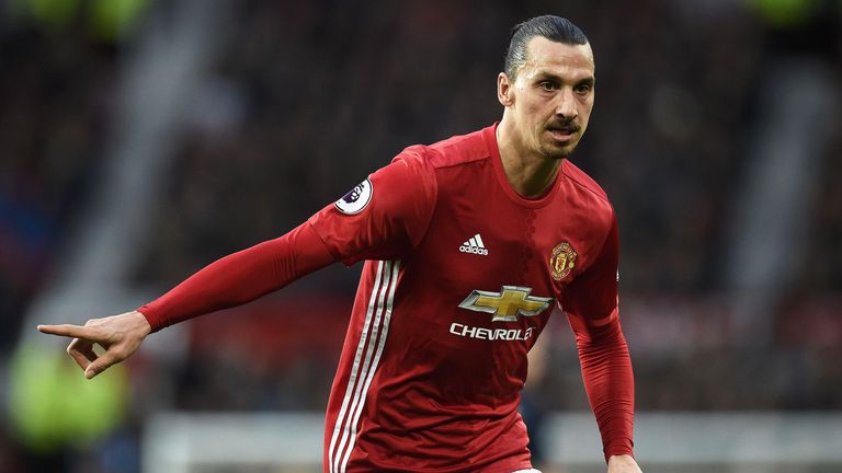 Zlatan Ibrahimovic has missed Manchester United's last two games