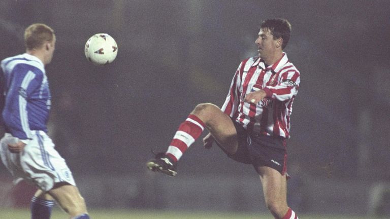 Le Tissier played for Southampton from 1986 to 2002