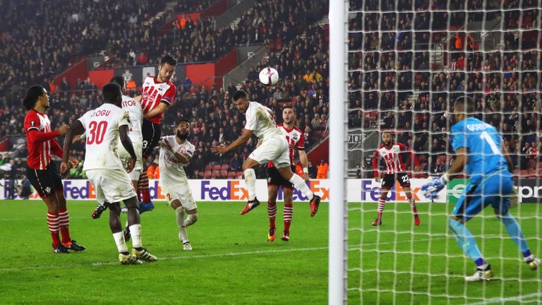 Maya Yoshida headed Southampton's final chance wide