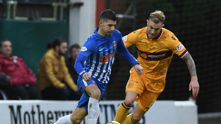 Jordan Jones (left) could be a key figure for Killie