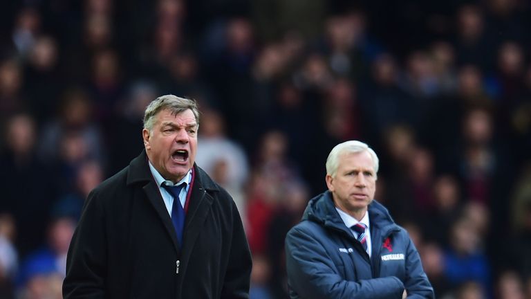 Sam Allardyce will have talks with Crystal Palace following Alan Pardew's dismissal